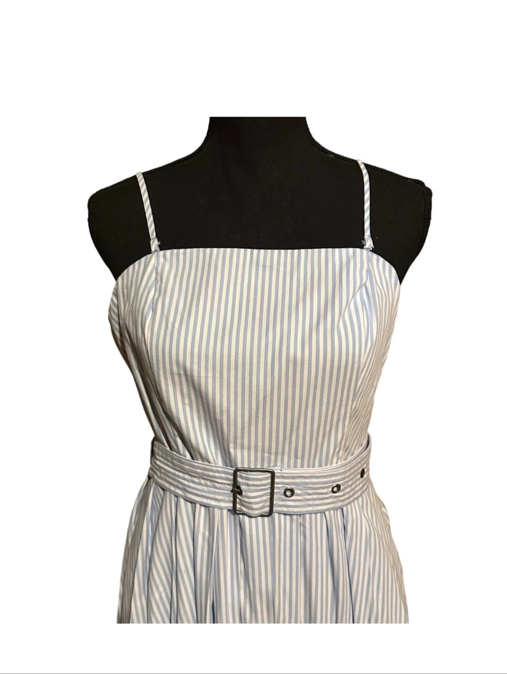 A New Day blue/white stripe maxi